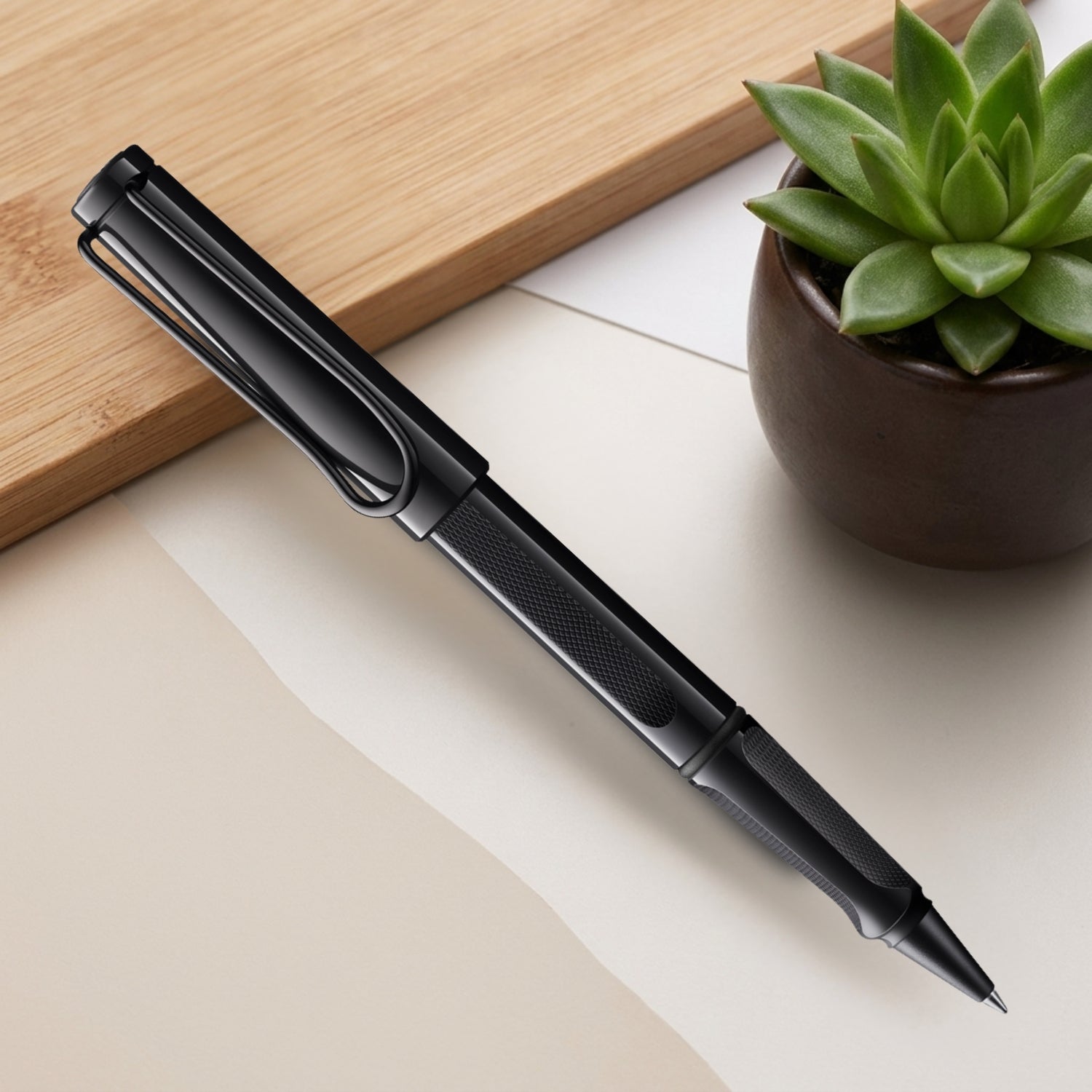 Lamy 3C6 Safari Meteorite PVD Roller Ball Pen 4041429 (Special Edition)