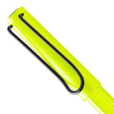 Lamy 3C8 Safari Neon Yellow PVD Roller Ball Pen 4041857 (Special Edition)