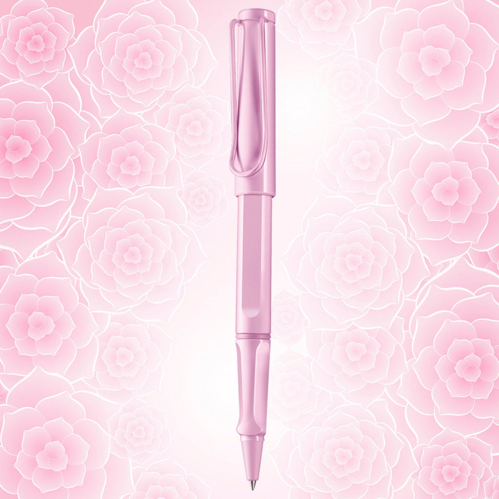 Lamy 3D2 Safari Light Rose Roller Ball Pen 4037242 (Special Edition)