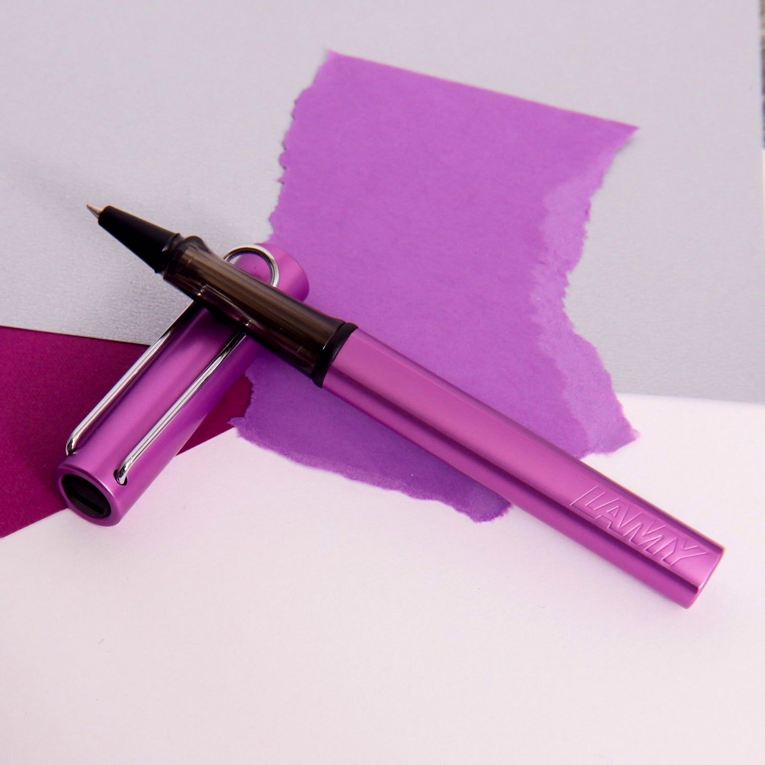 Lamy 3D3 AL Star Lilac CT Roller Ball Pen 4037265 (Special Edition)