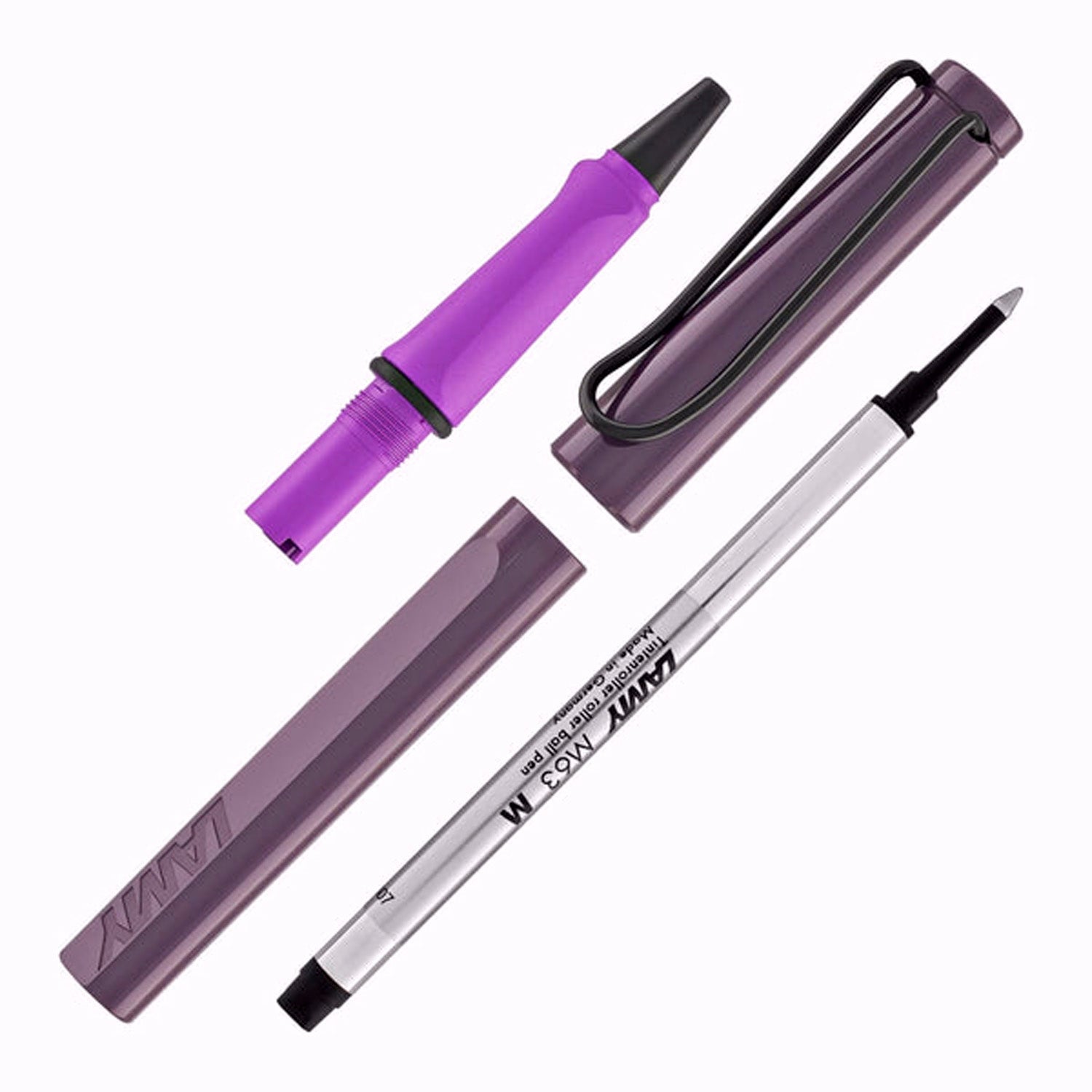 Lamy 3D8 Safari Violet Blackberry Roller Ball Pen 4038388 (Special Edition)