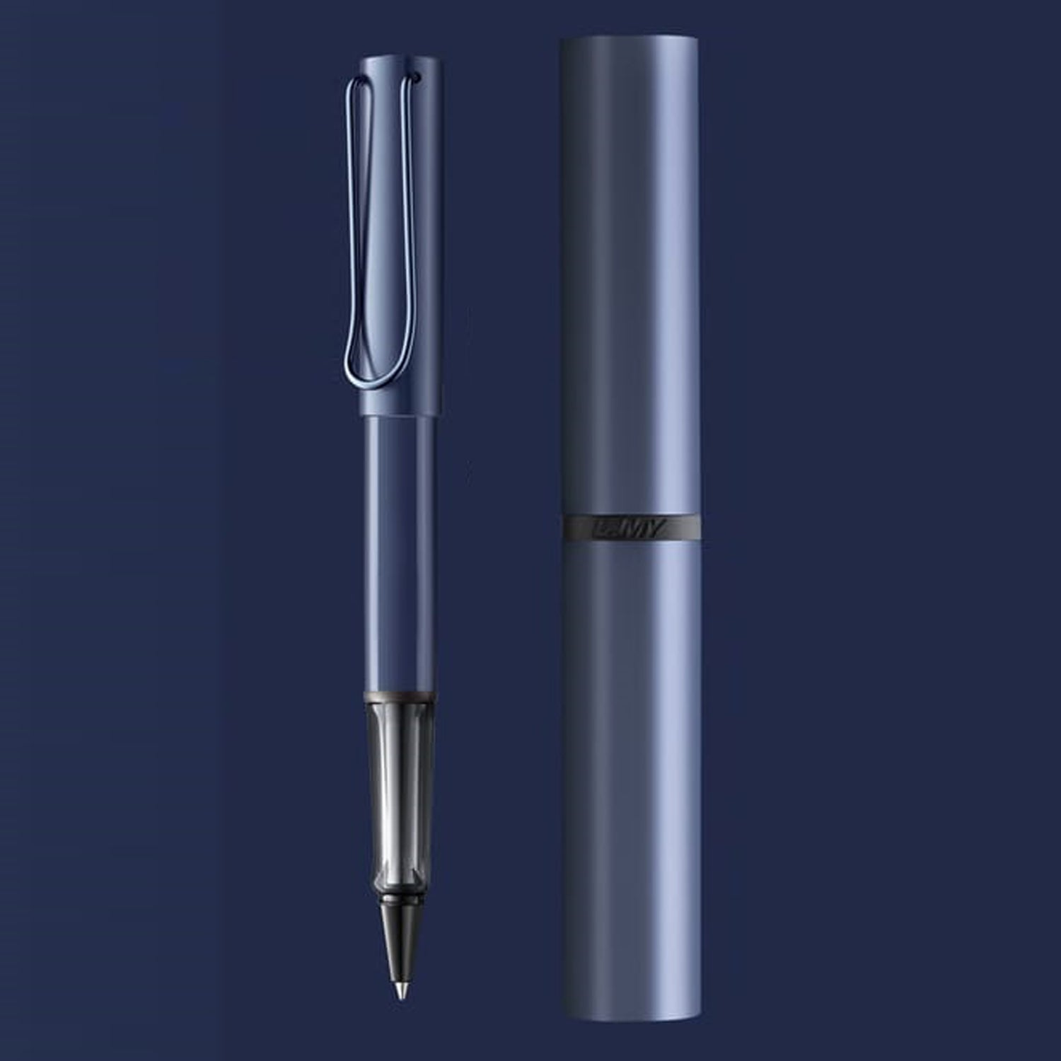 Lamy 3E5 Lx Blue PVD Roller Ball Pen 4032304 (Special Edition)