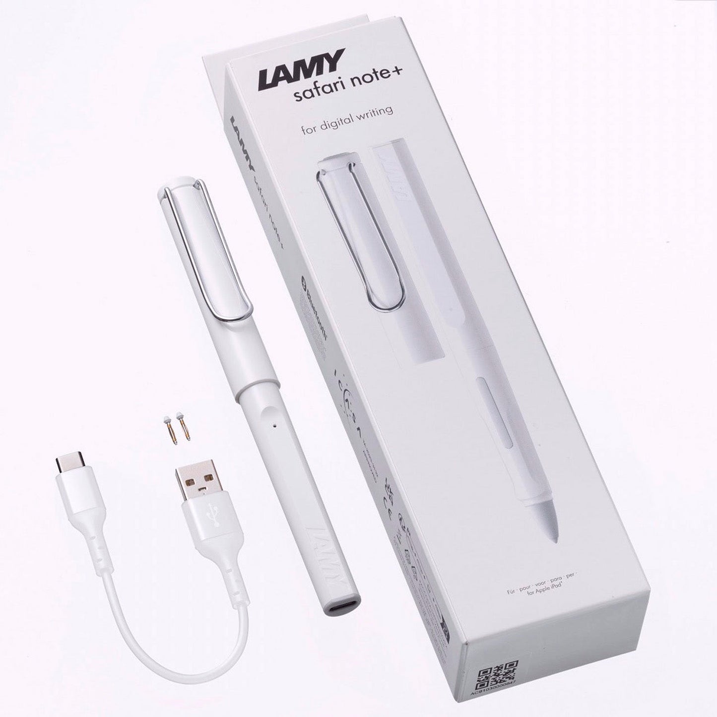 Lamy 4A1 Safari Note+ White Digital Pen 4038657