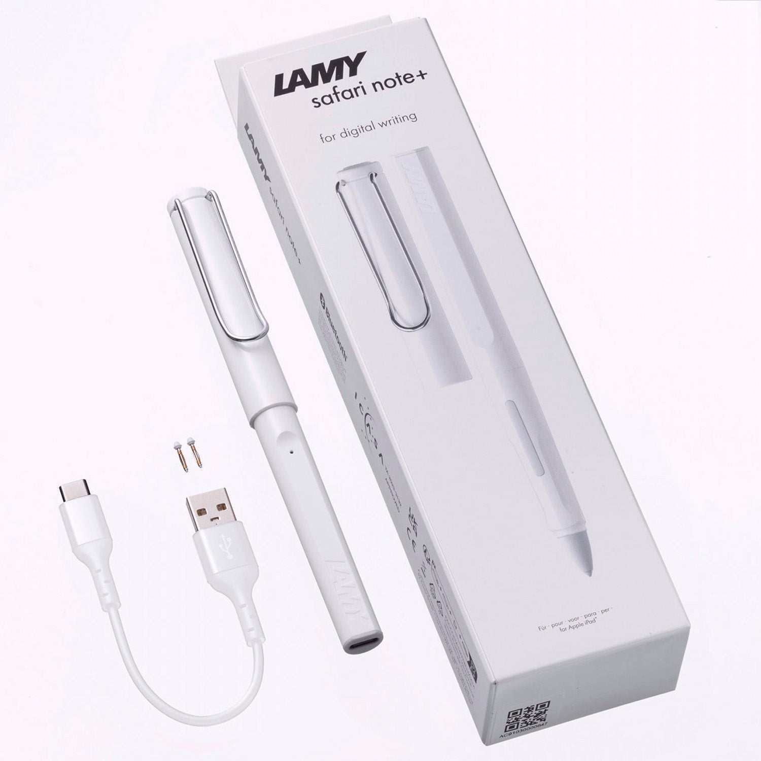 Lamy 4A1 Safari Note+ White Digital Pen 4038657