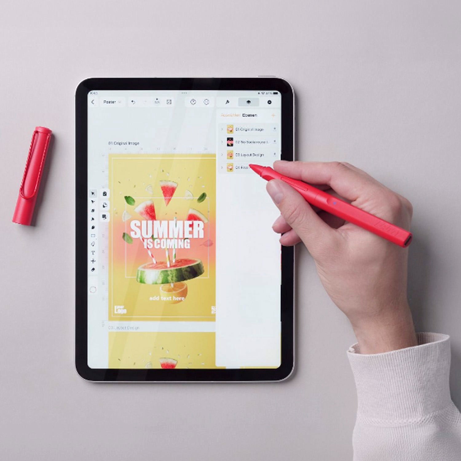 Lamy 4A2 Safari Note+ Red Digital Pen 4038658