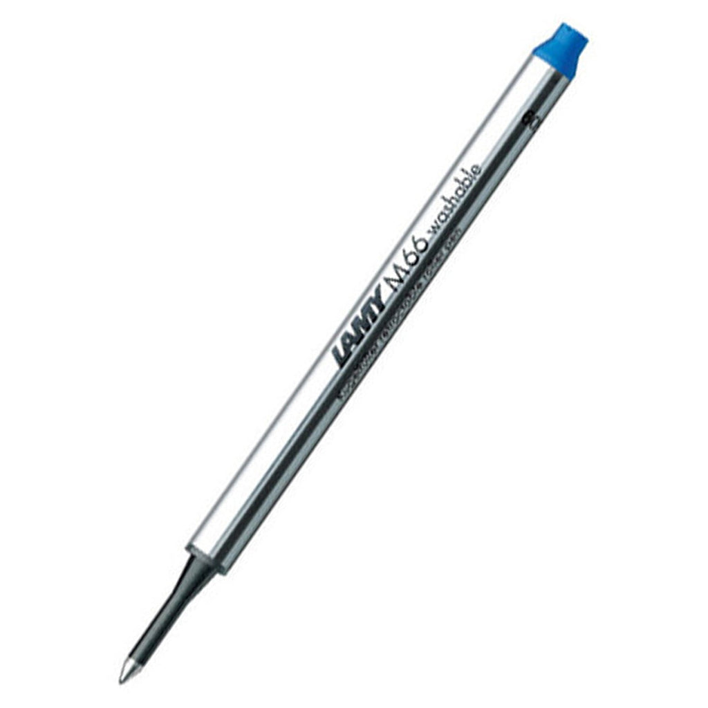 LAMY M66 Roller Vullingen Set Van 4 – Metaal, Blauw, Lijnbreedte B, Voor Lamy Rollerball Pennen Zonder Dop