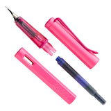 Lamy OC9 Safari Neon Pink PVD Fountain Pen (Special Edition)