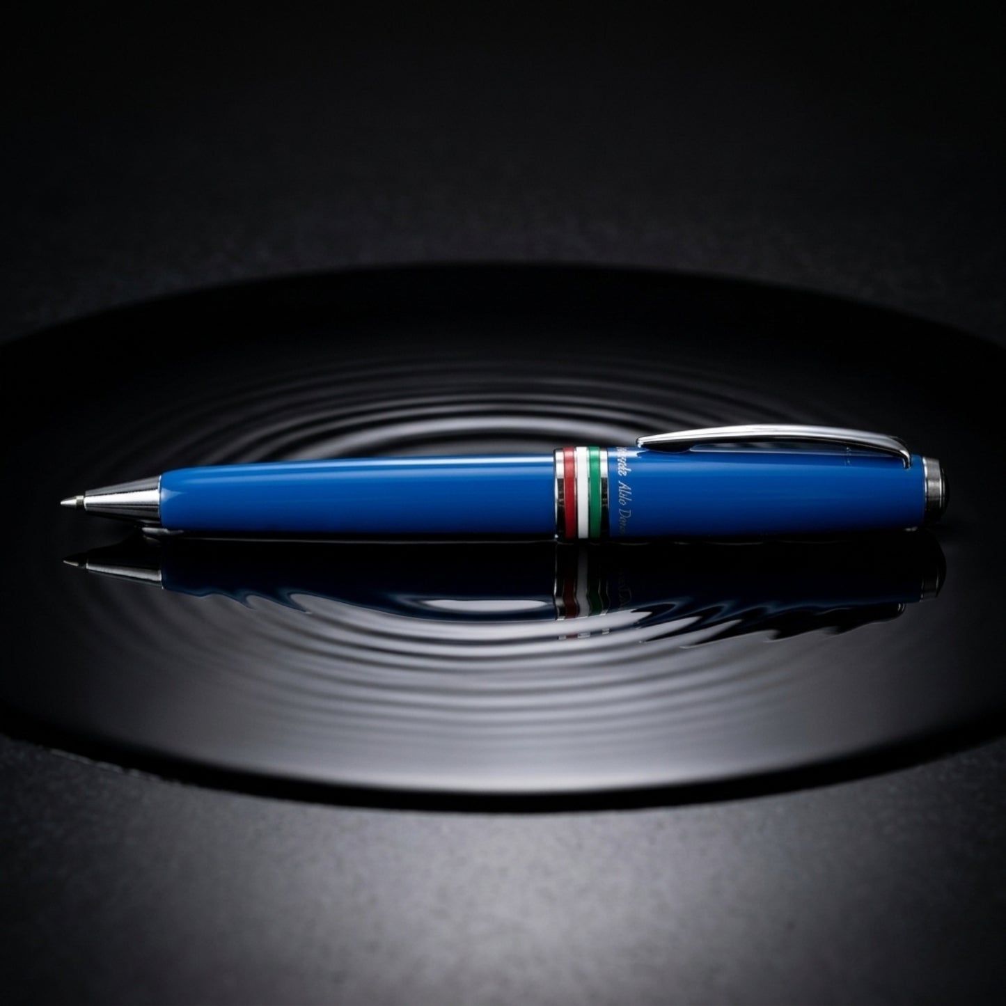 Monteverde Aldo Domani Italia Exotic Blue CT Ballpoint Pen MV59737