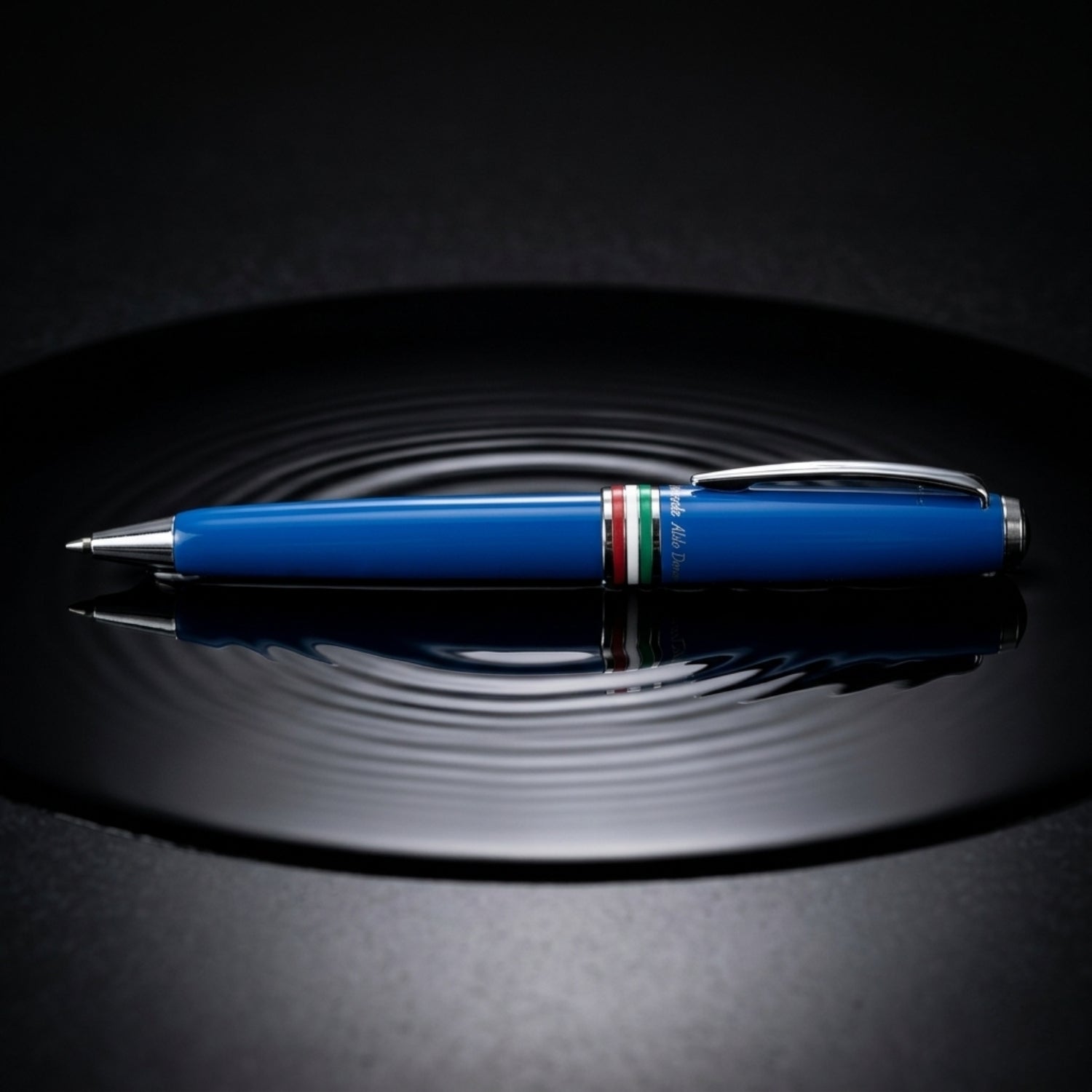 Monteverde Aldo Domani Italia Exotic Blue CT Ballpoint Pen MV59737