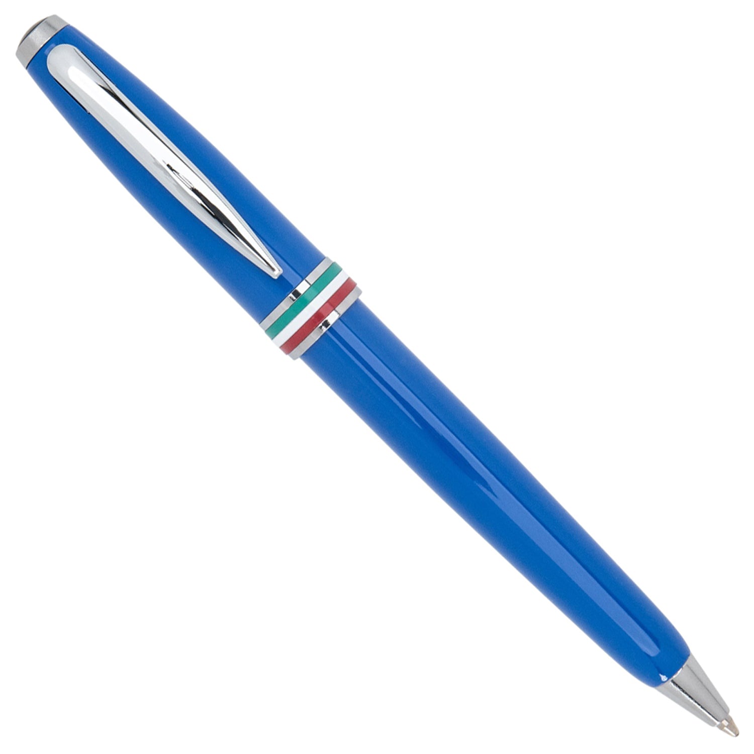 Monteverde Aldo Domani Italia Exotic Blue CT Ballpoint Pen MV59737