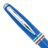 Monteverde Aldo Domani Italia Exotic Blue CT Ballpoint Pen MV59737