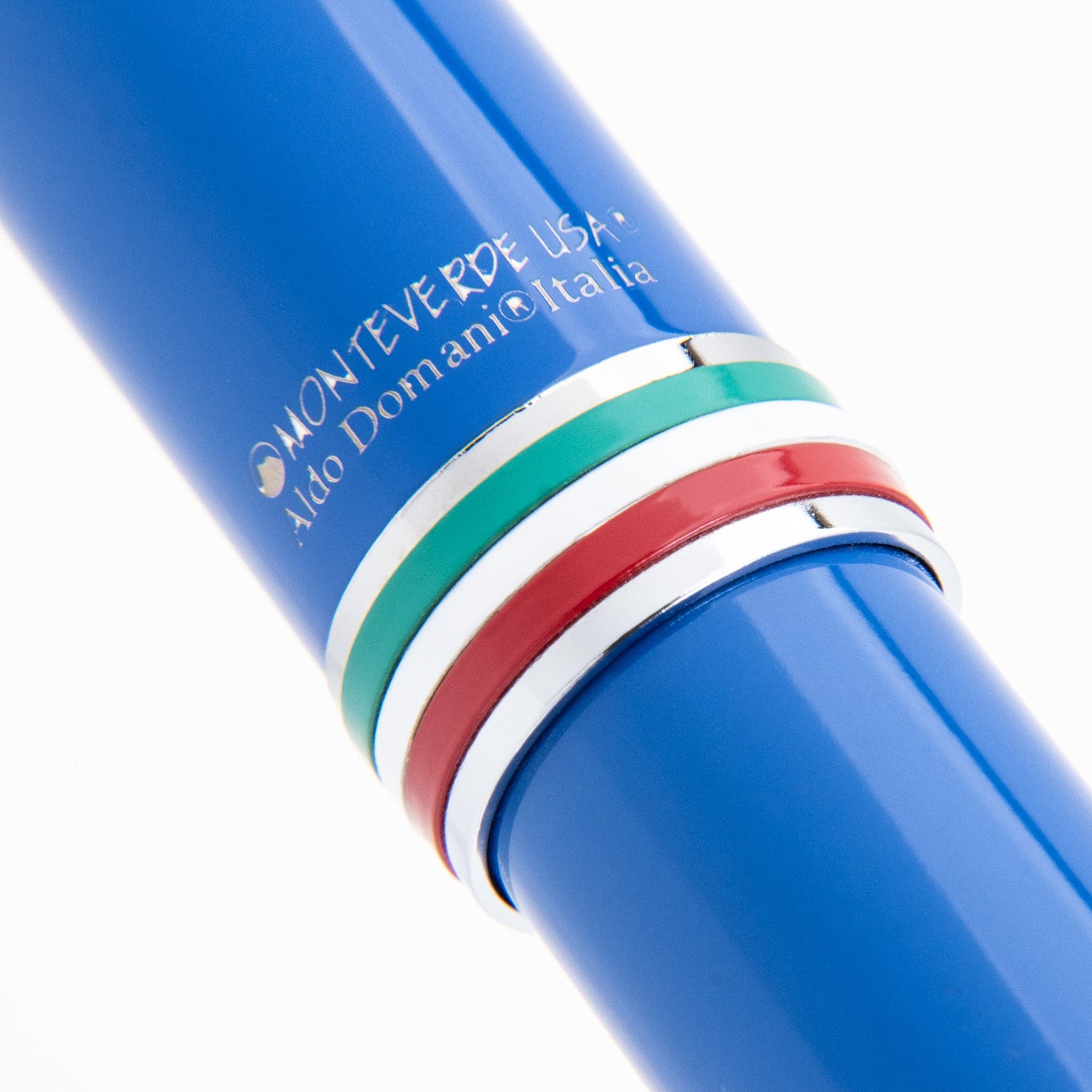 Monteverde Aldo Domani Italia Exotic Blue CT Ballpoint Pen MV59737