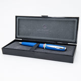 Monteverde Aldo Domani Italia Exotic Blue CT Ballpoint Pen MV59737