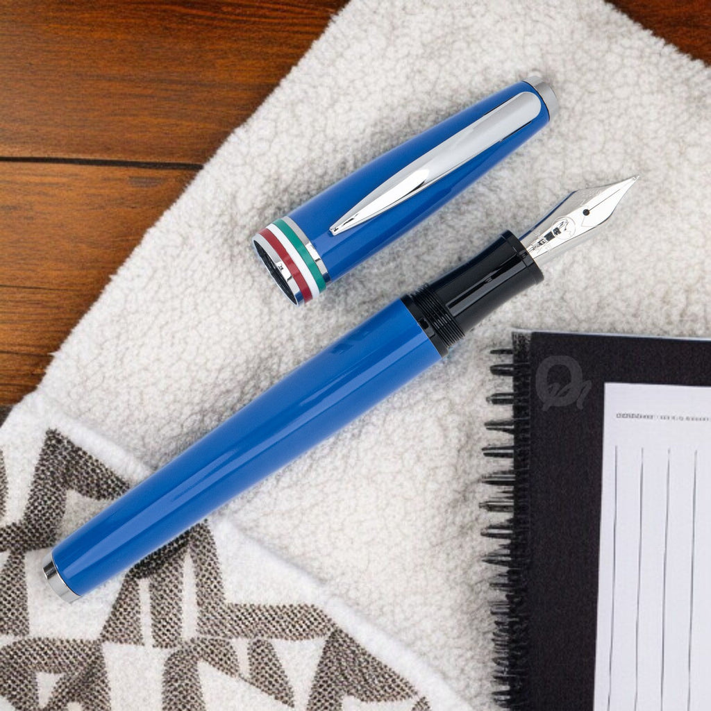 Monteverde Aldo Domani Italia Exotic Blue CT Fountain Pen