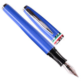 Monteverde Aldo Domani Italia Exotic Blue CT Fountain Pen