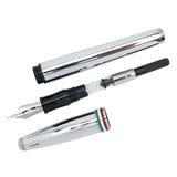 Monteverde Aldo Domani Italia Mirror Chrome CT Fountain Pen