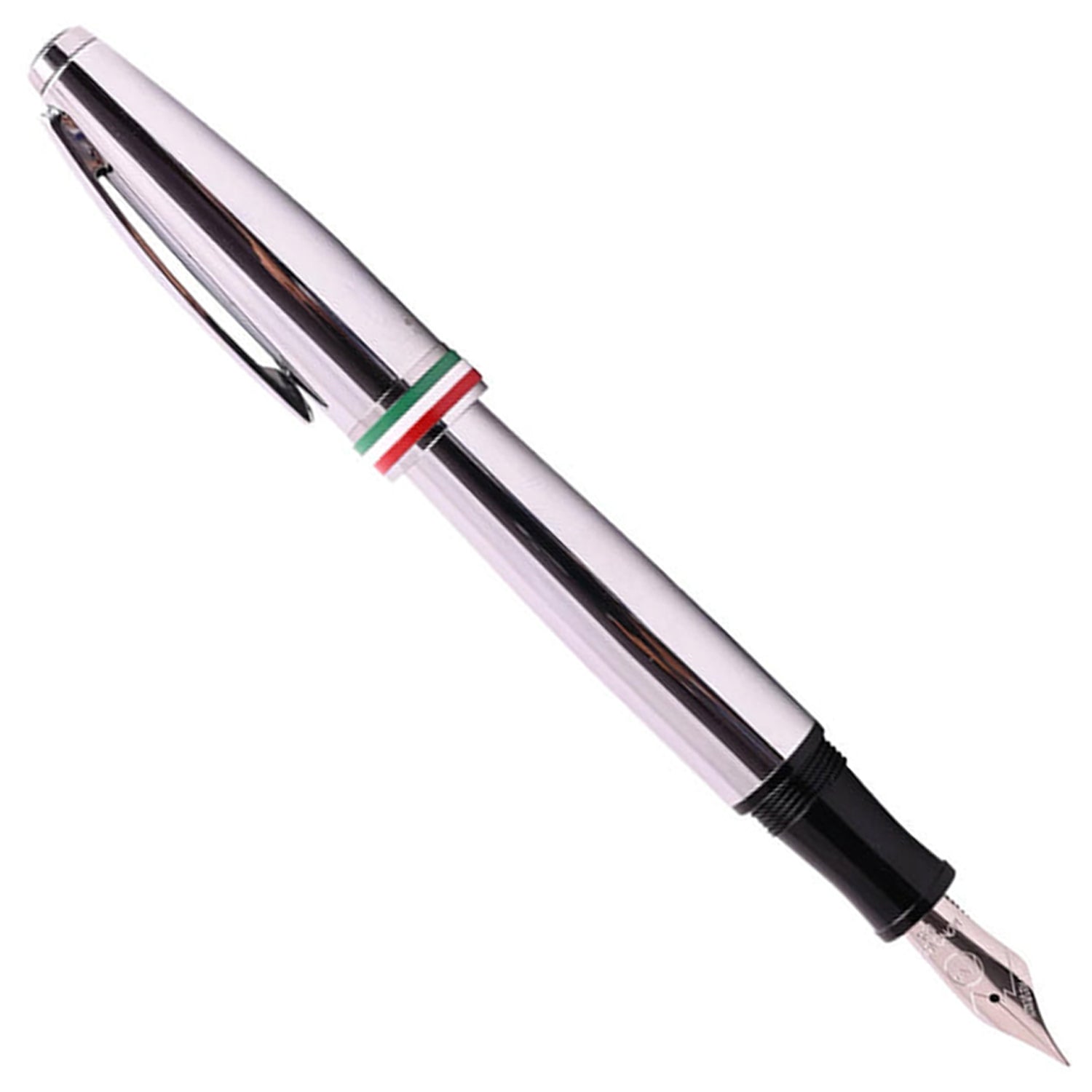 Monteverde Aldo Domani Italia Mirror Chrome CT Fountain Pen