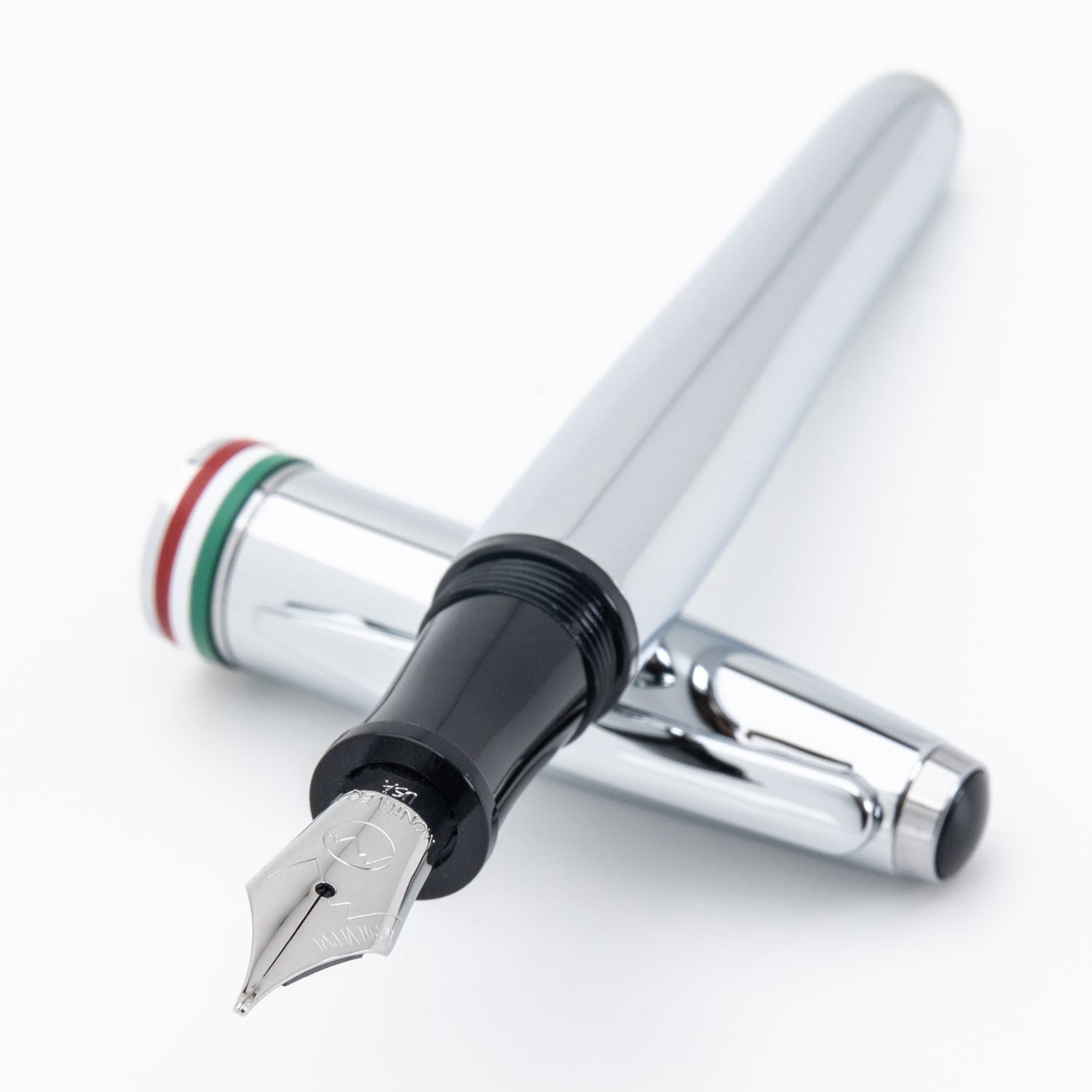 Monteverde Aldo Domani Italia Mirror Chrome CT Fountain Pen