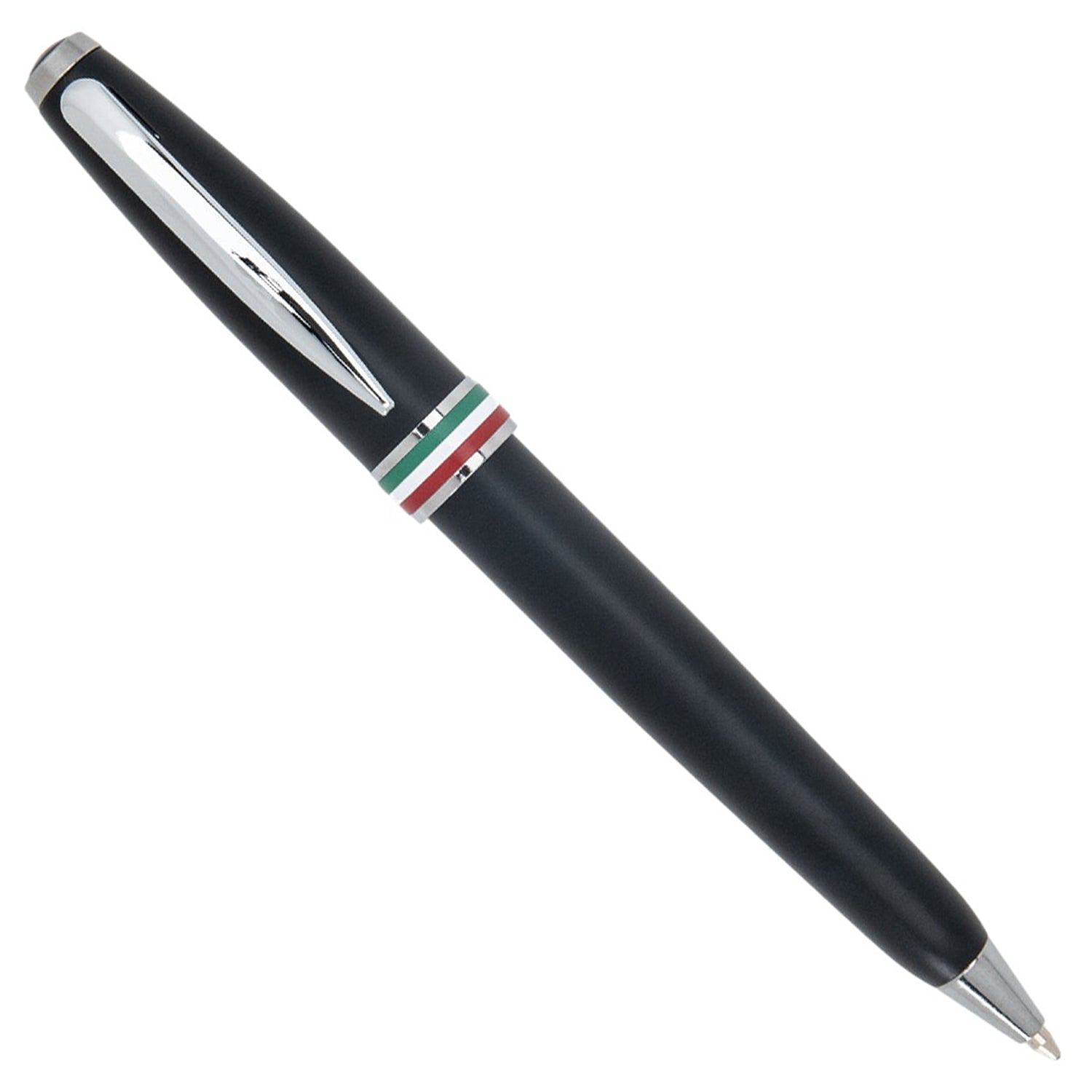 Monteverde Aldo Domani Italia Matte Black CT Ballpoint Pen MV59717