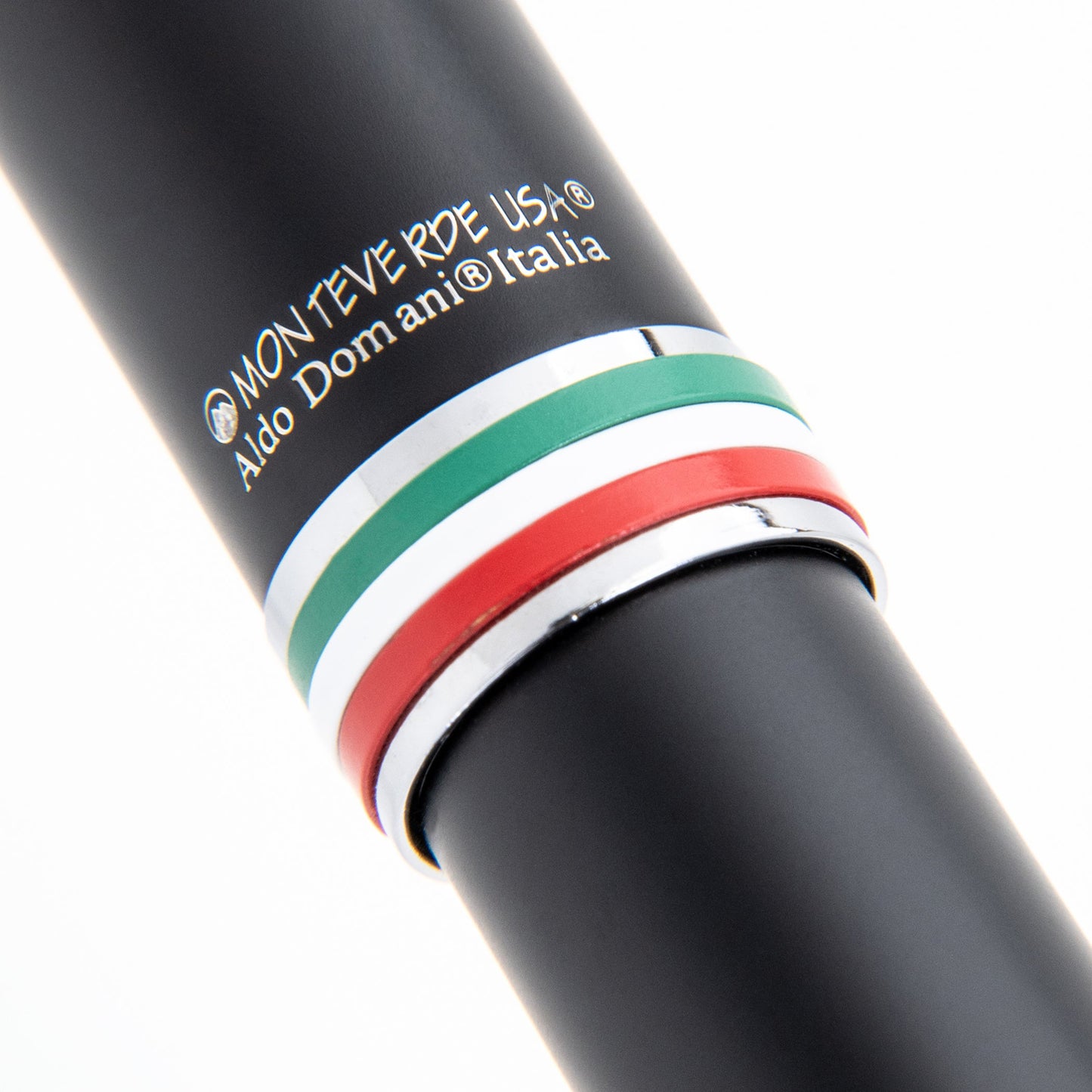 Monteverde Aldo Domani Italia Matte Black CT Ballpoint Pen MV59717