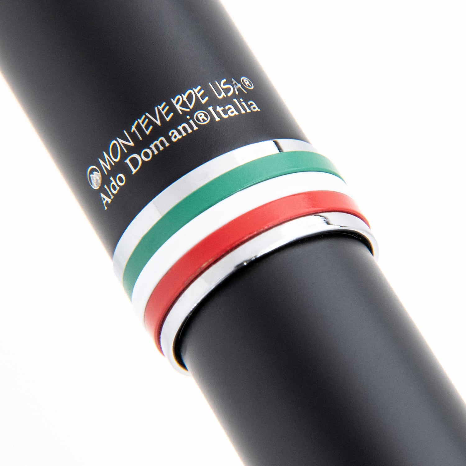 Monteverde Aldo Domani Italia Matte Black CT Ballpoint Pen MV59717
