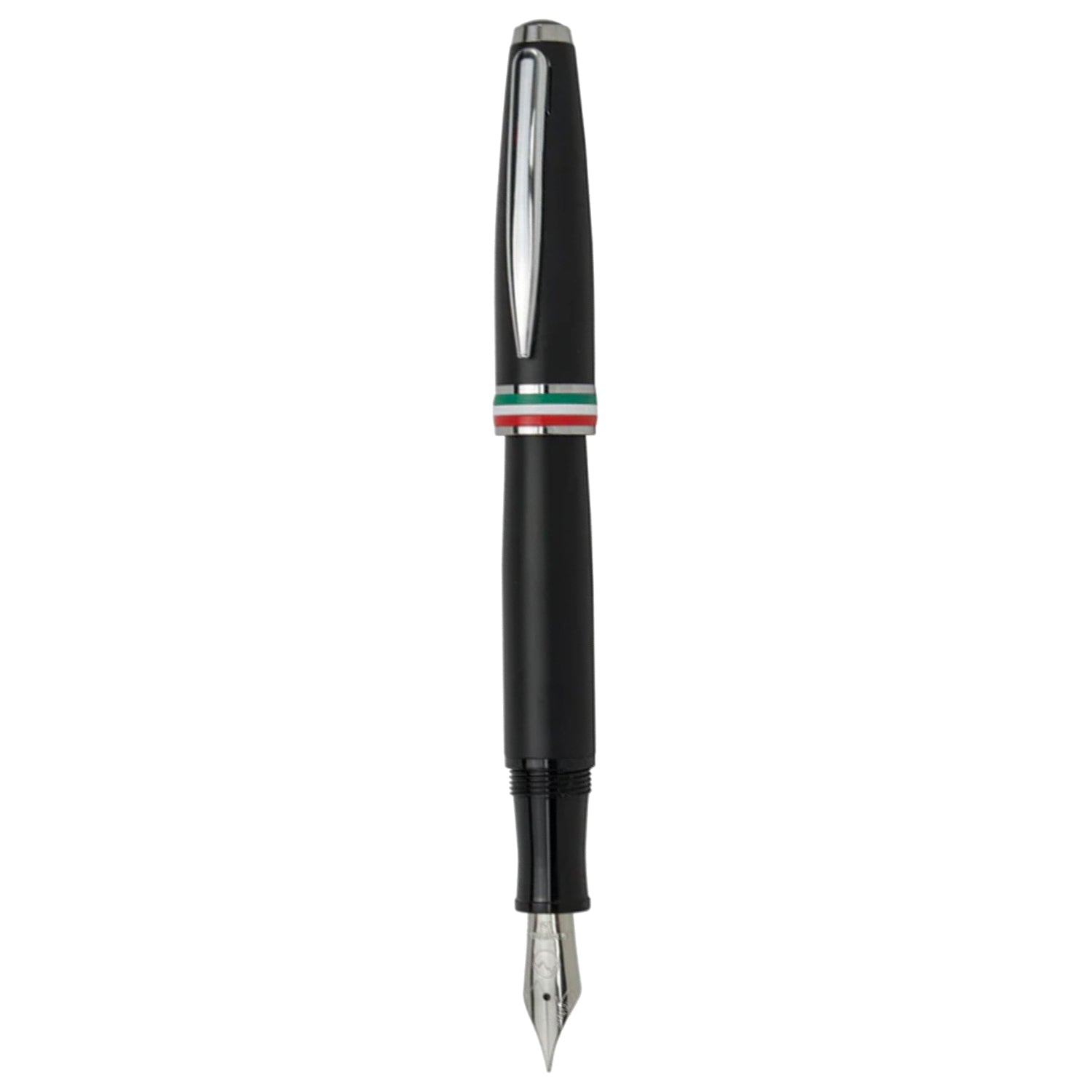 Monteverde Aldo Domani Italia Matte Black CT Fountain Pen