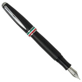 Monteverde Aldo Domani Italia Matte Black CT Fountain Pen