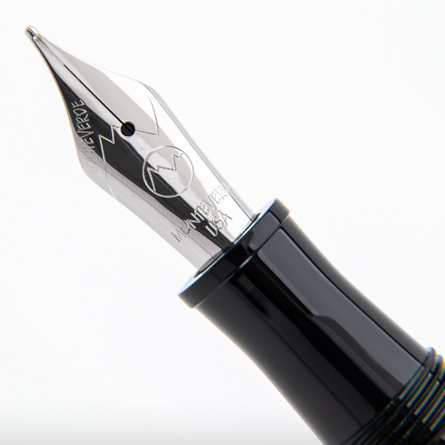 Monteverde Aldo Domani Italia Matte Black CT Fountain Pen