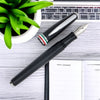 Monteverde Aldo Domani Italia Matte Black CT Fountain Pen