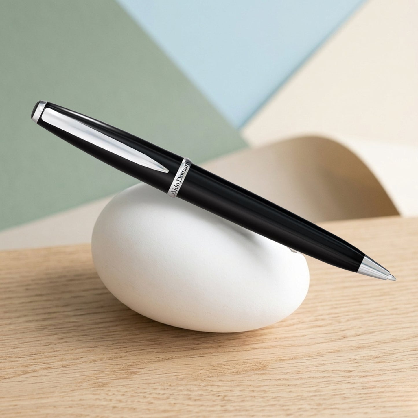 Monteverde Aldo Domani Black CT Ballpoint Pen MV59615
