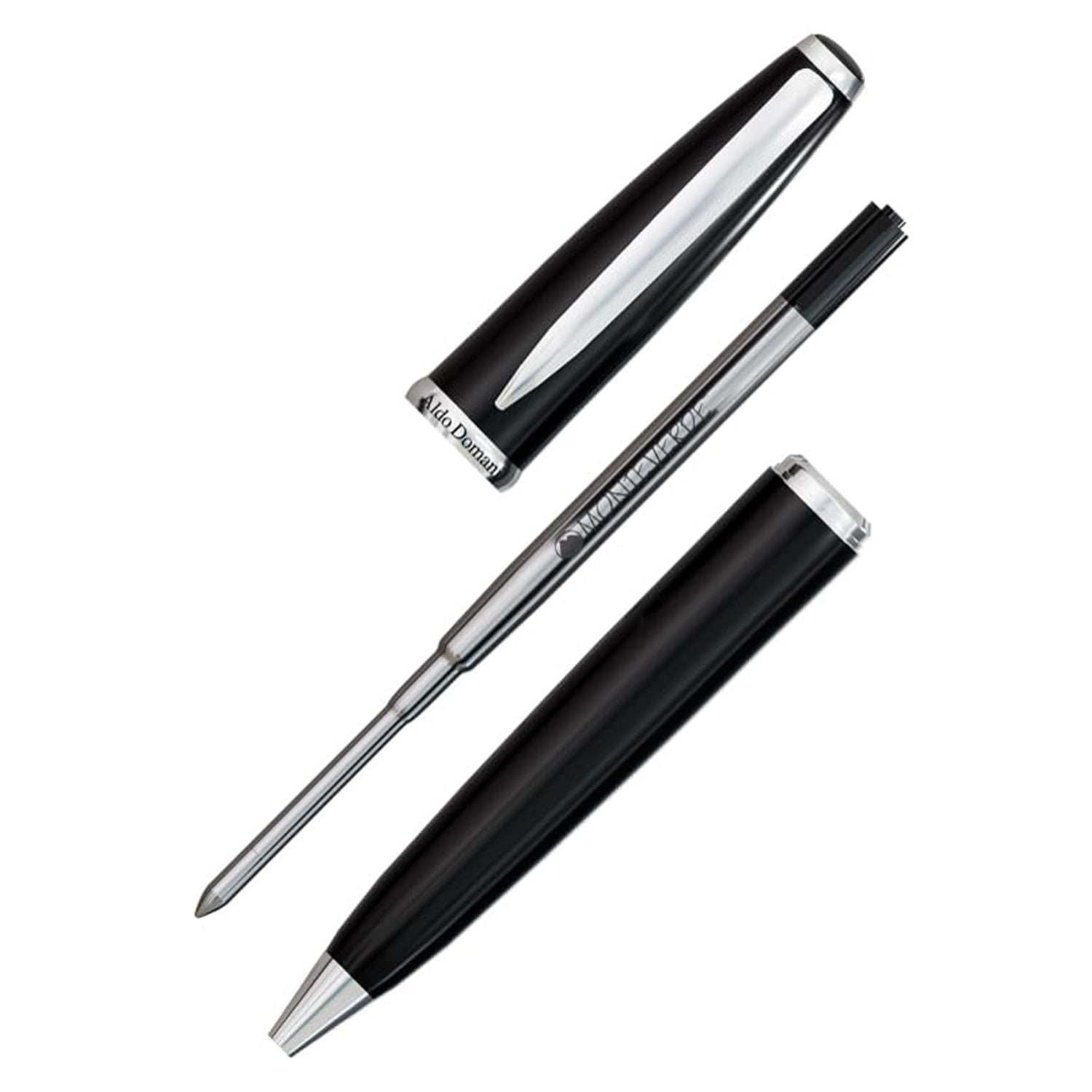 Monteverde Aldo Domani Black CT Ballpoint Pen MV59615