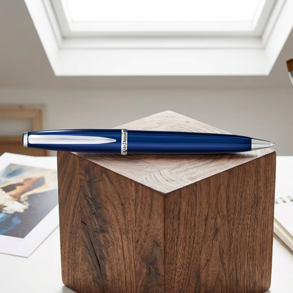 Monteverde Aldo Domani Blue CT Ballpoint Pen MV59625