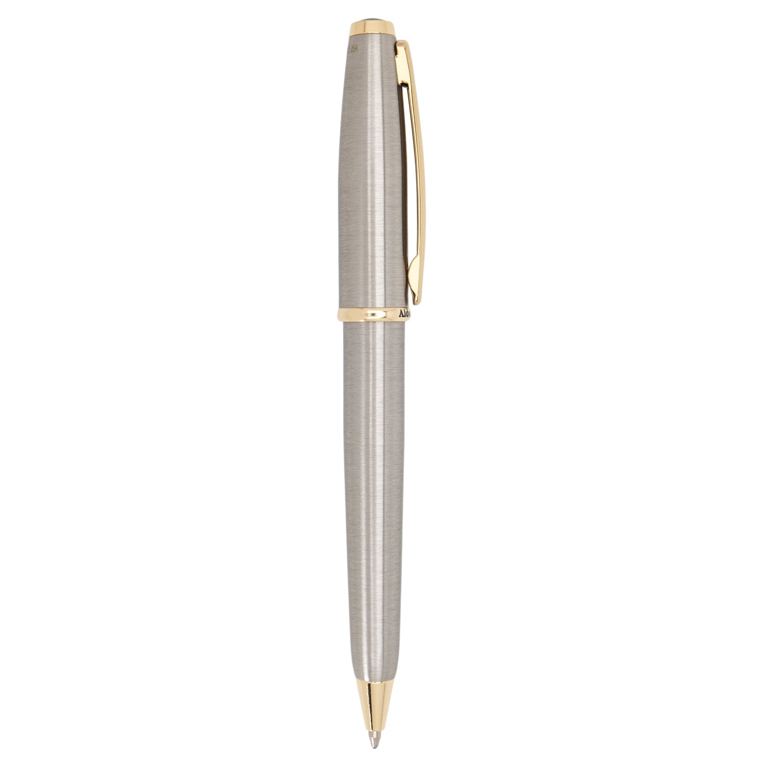 Monteverde Aldo Domani Brushed Steel GT Ballpoint Pen MV59675