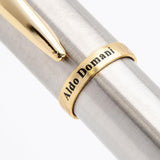 Monteverde Aldo Domani Brushed Steel GT Fountain Pen