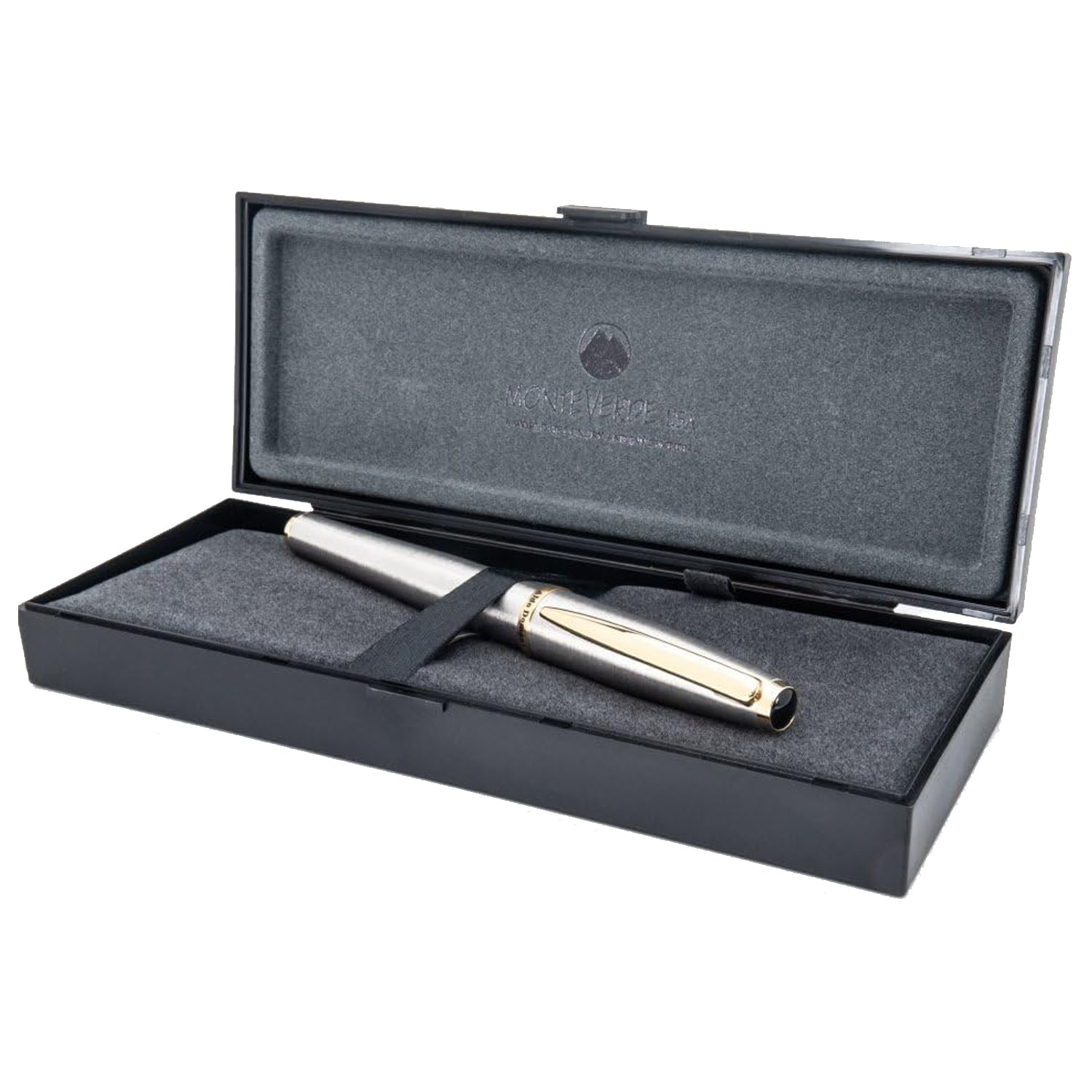 Monteverde Aldo Domani Brushed Steel GT Fountain Pen