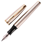 Monteverde Aldo Domani Brushed Steel GT Fountain Pen