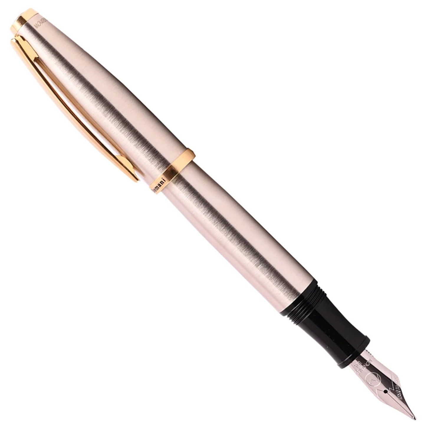 Monteverde Aldo Domani Brushed Steel GT Fountain Pen