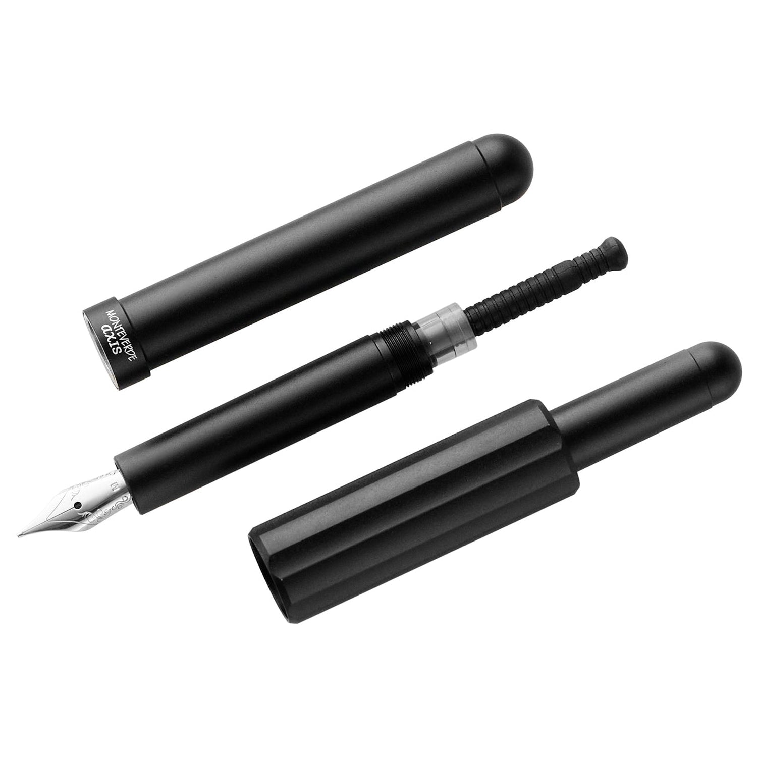 Monteverde Axis Matte Black Fountain Pen
