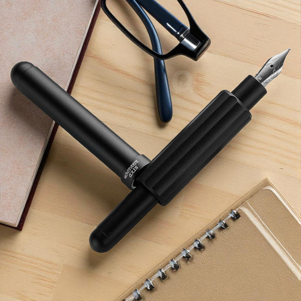 Monteverde Axis Matte Black Fountain Pen