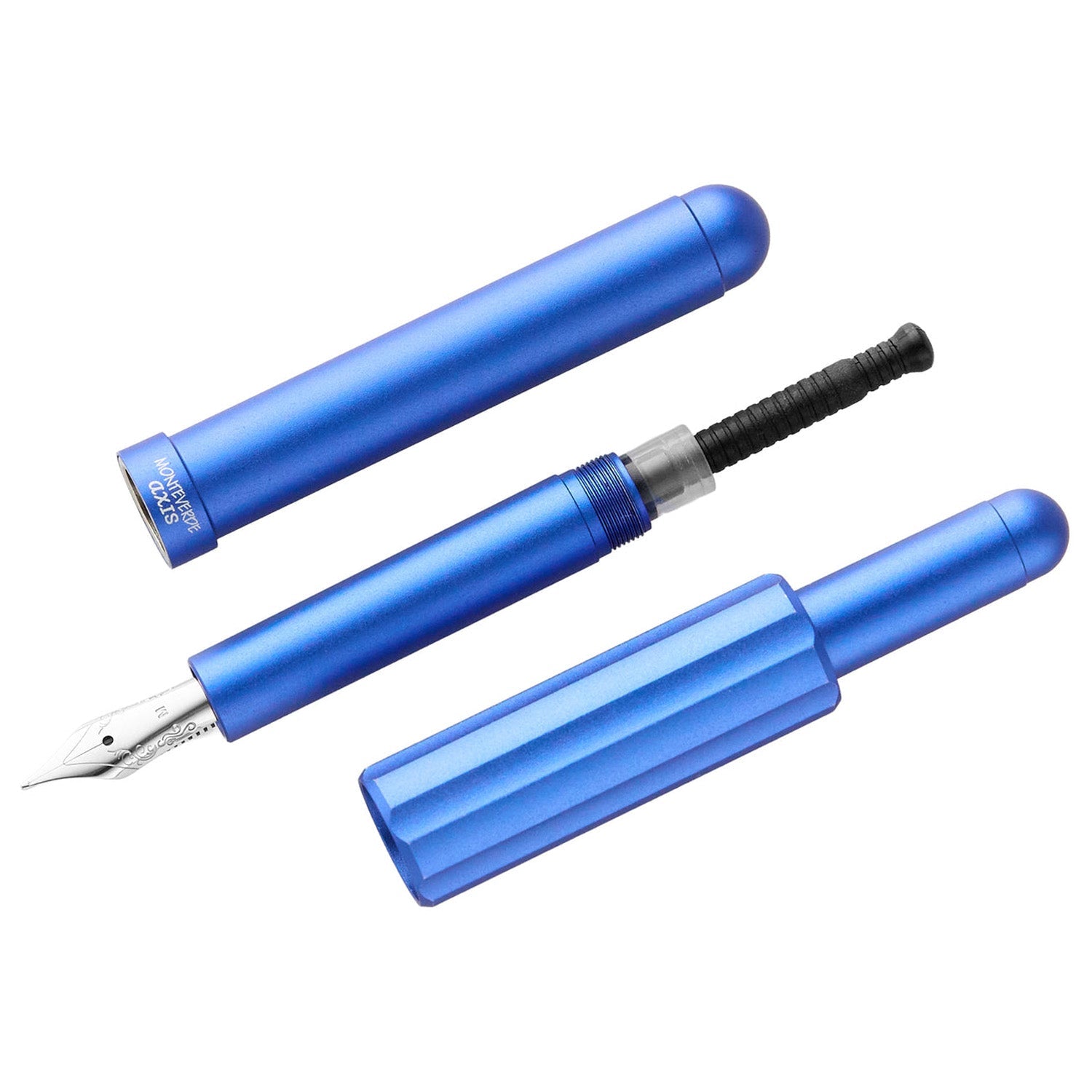 Monteverde Axis Matte Blue Fountain Pen