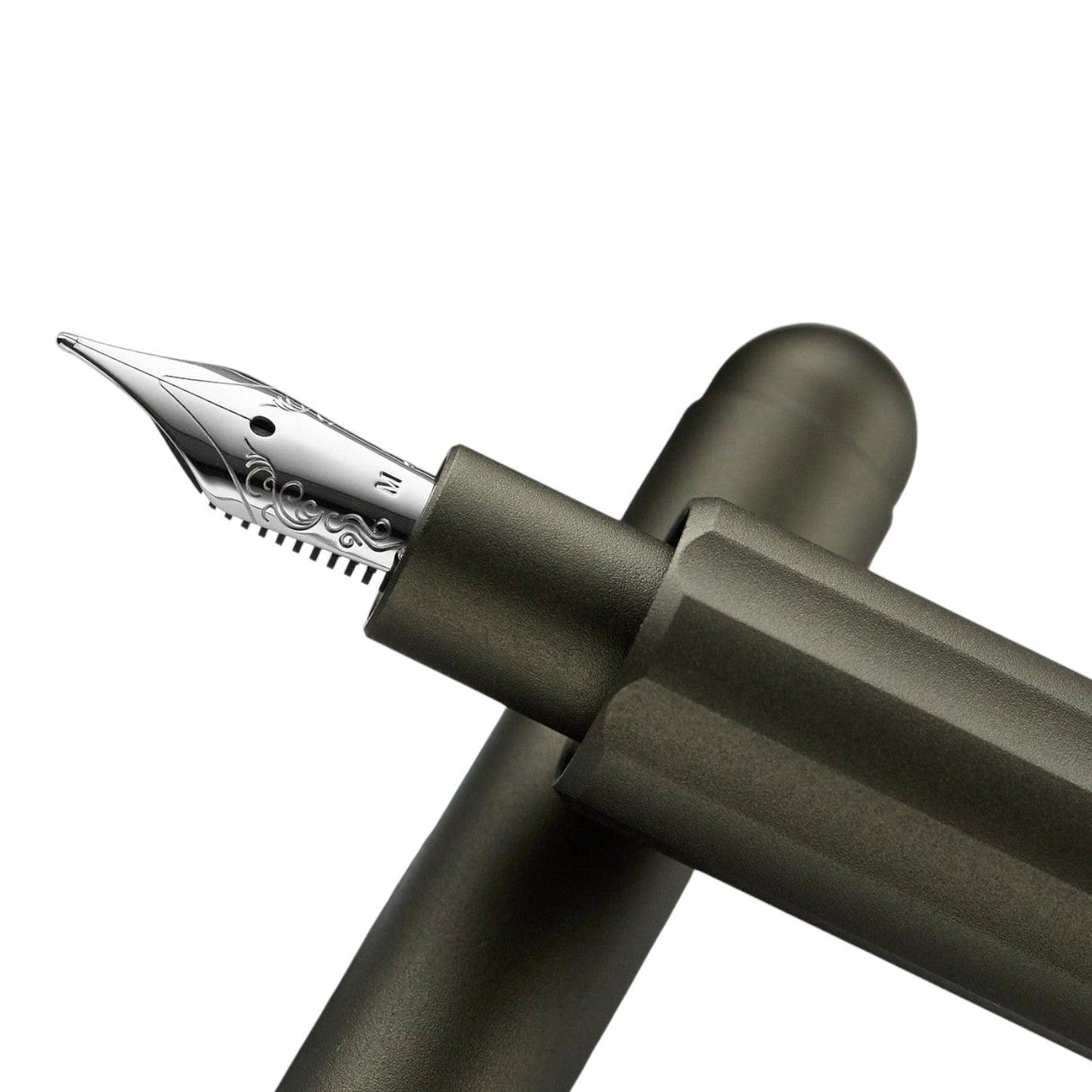 Monteverde Axis Matte Olive Fountain Pen