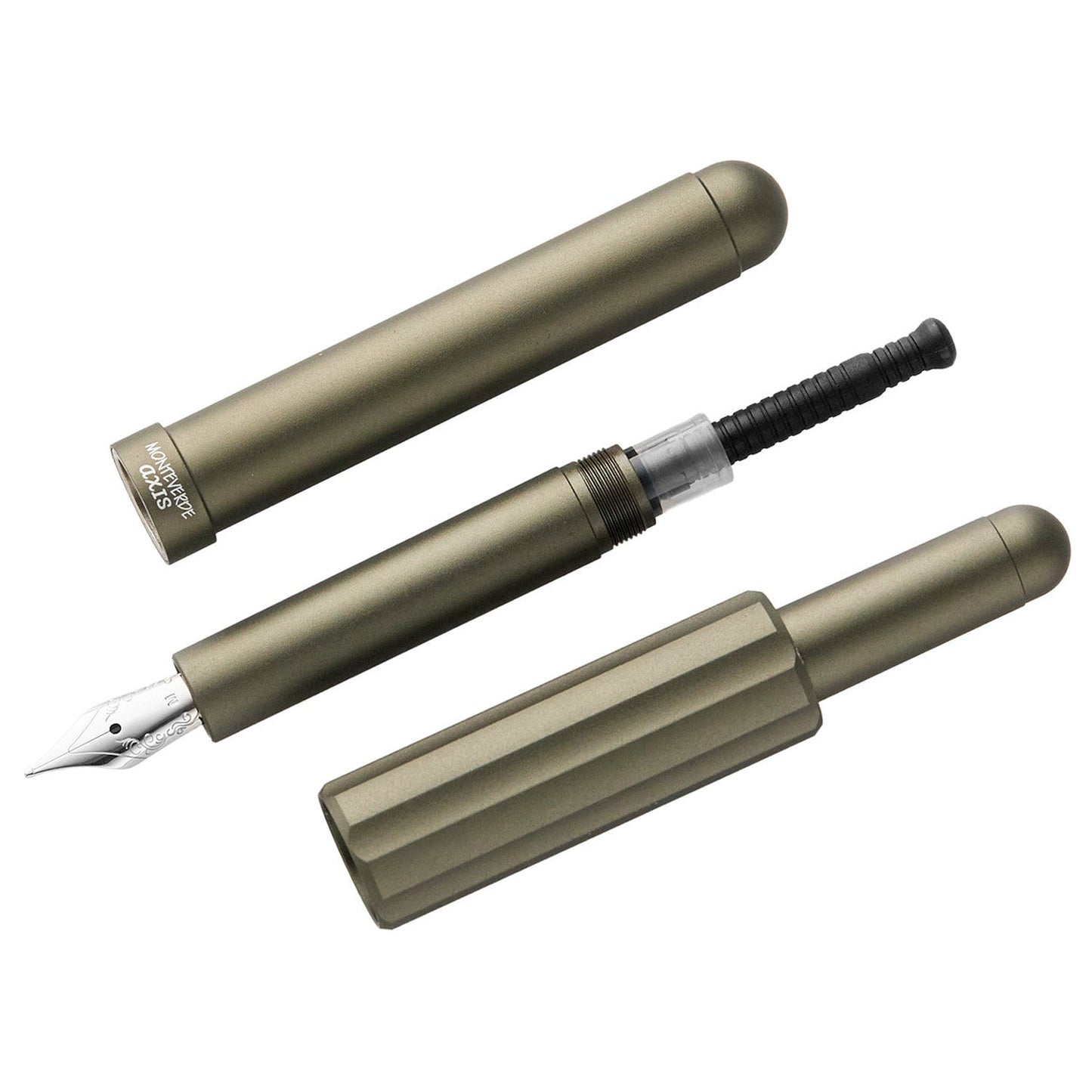 Monteverde Axis Matte Olive Fountain Pen
