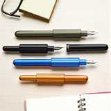 Monteverde Axis Matte Orange Fountain Pen