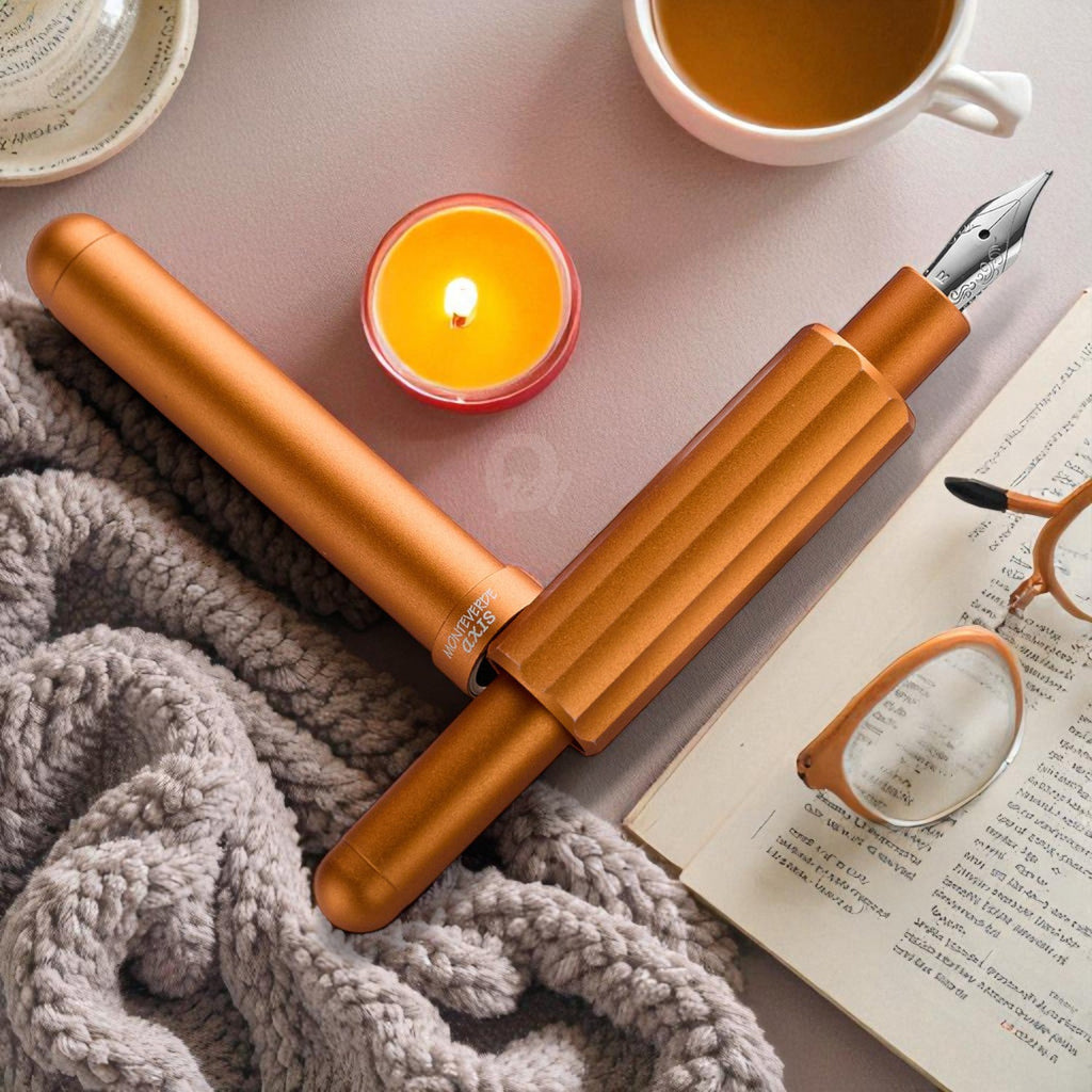 Monteverde Axis Matte Orange Fountain Pen