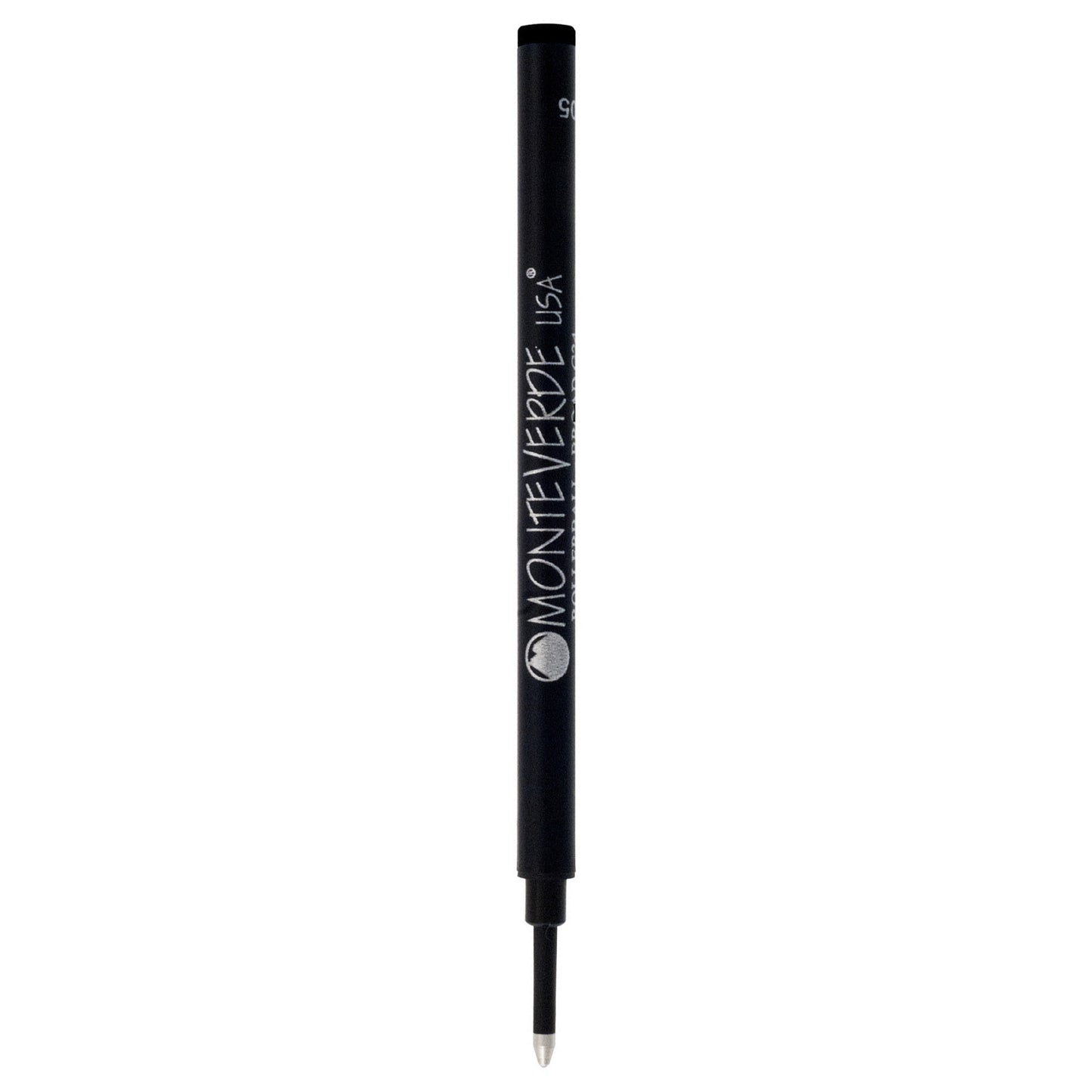 Monteverde Ceramic Roller Ball Pen Refill (Black - Pack of 2)
