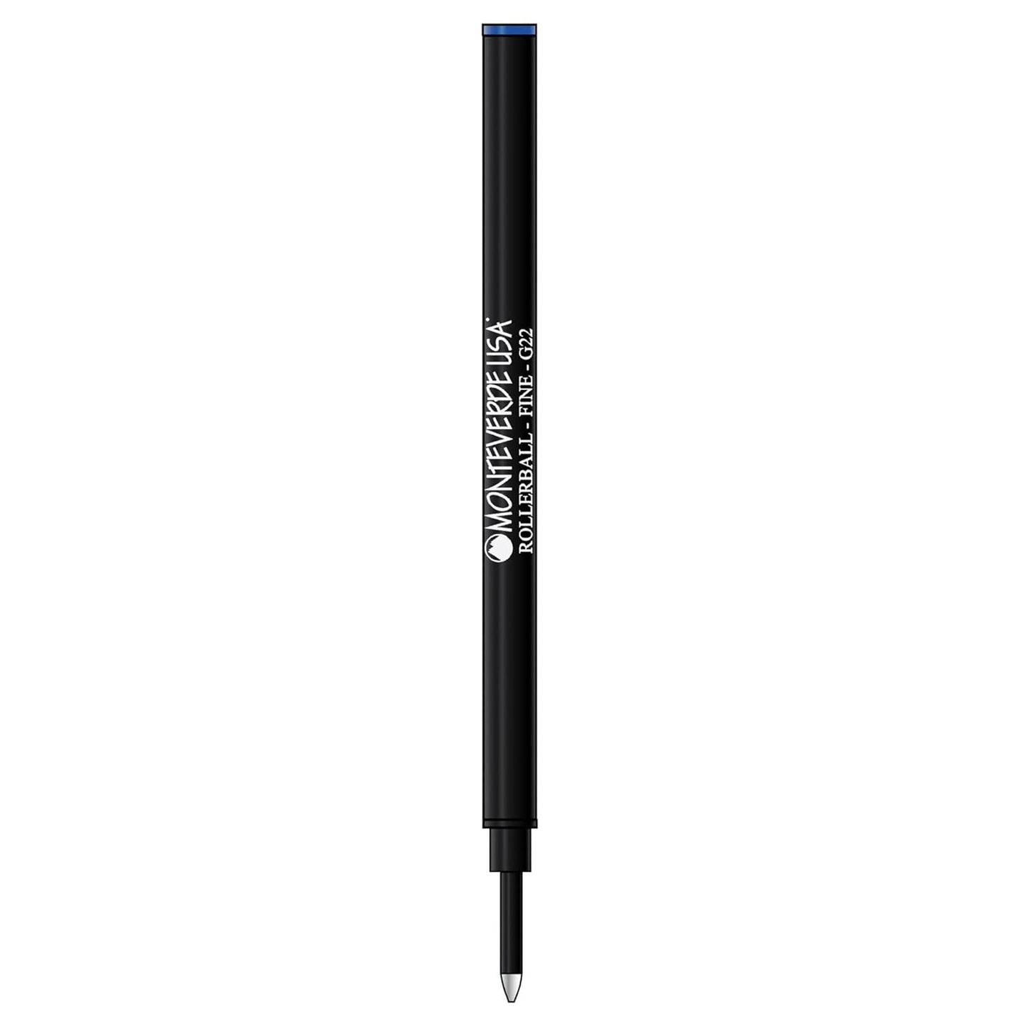 Monteverde Ceramic Roller Ball Pen Refill (Blue - Pack of 2)