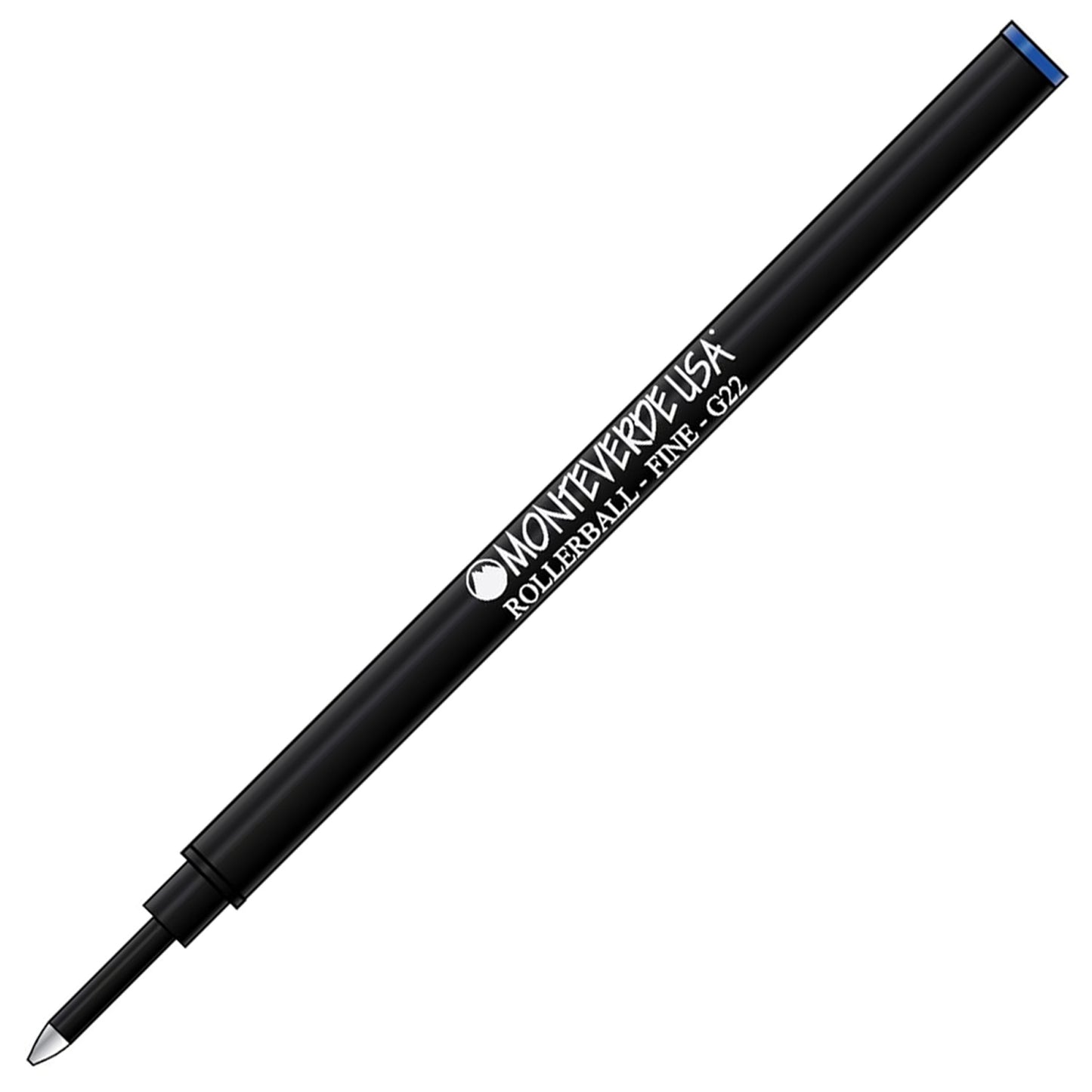 Monteverde Ceramic Roller Ball Pen Refill (Blue - Pack of 2)
