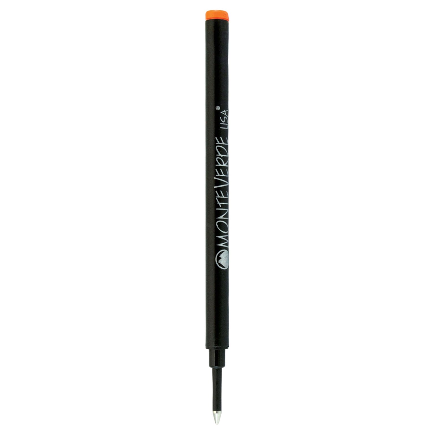 Monteverde Ceramic Roller Ball Pen Refill (Orange - Pack of 2)