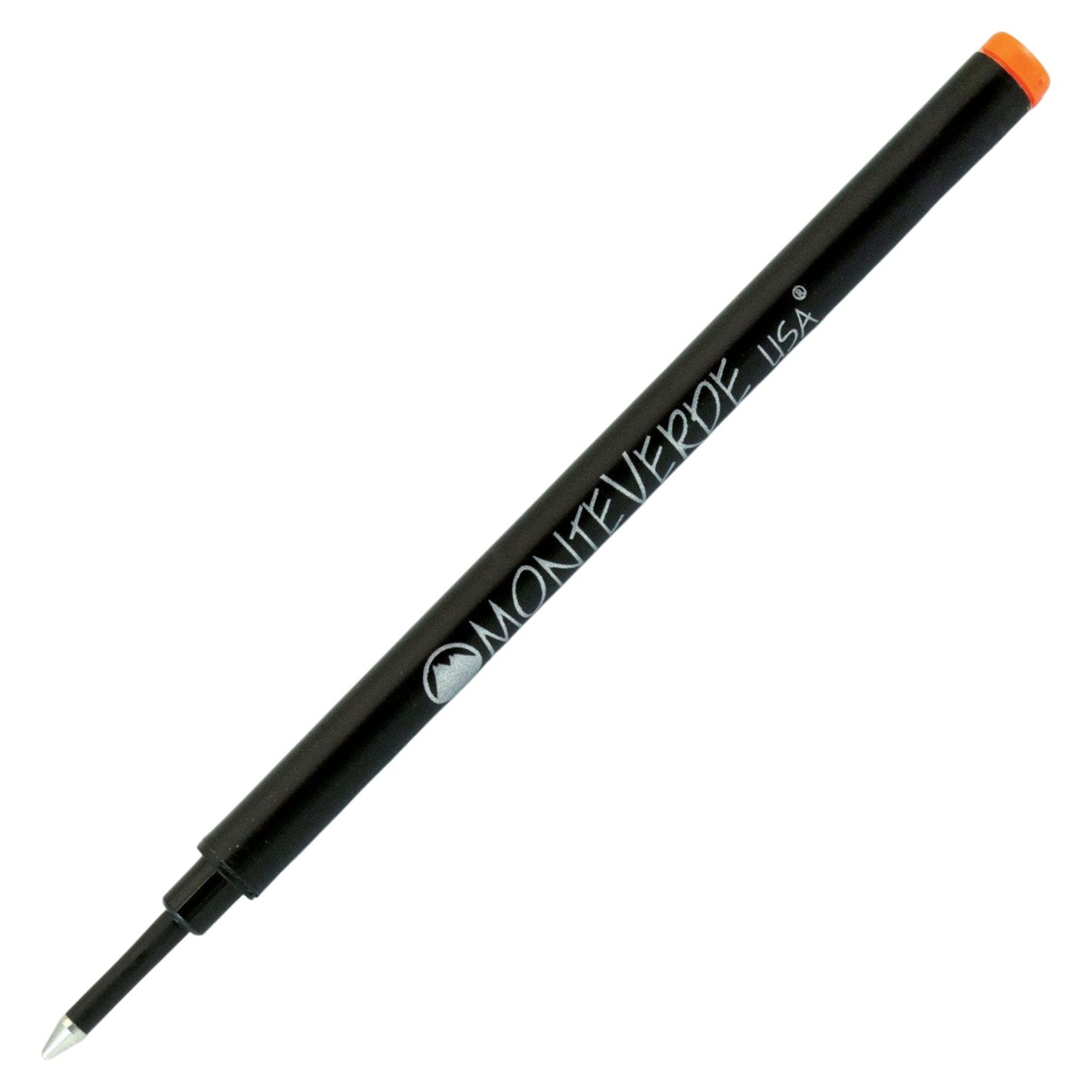 Monteverde Ceramic Roller Ball Pen Refill (Orange - Pack of 2)