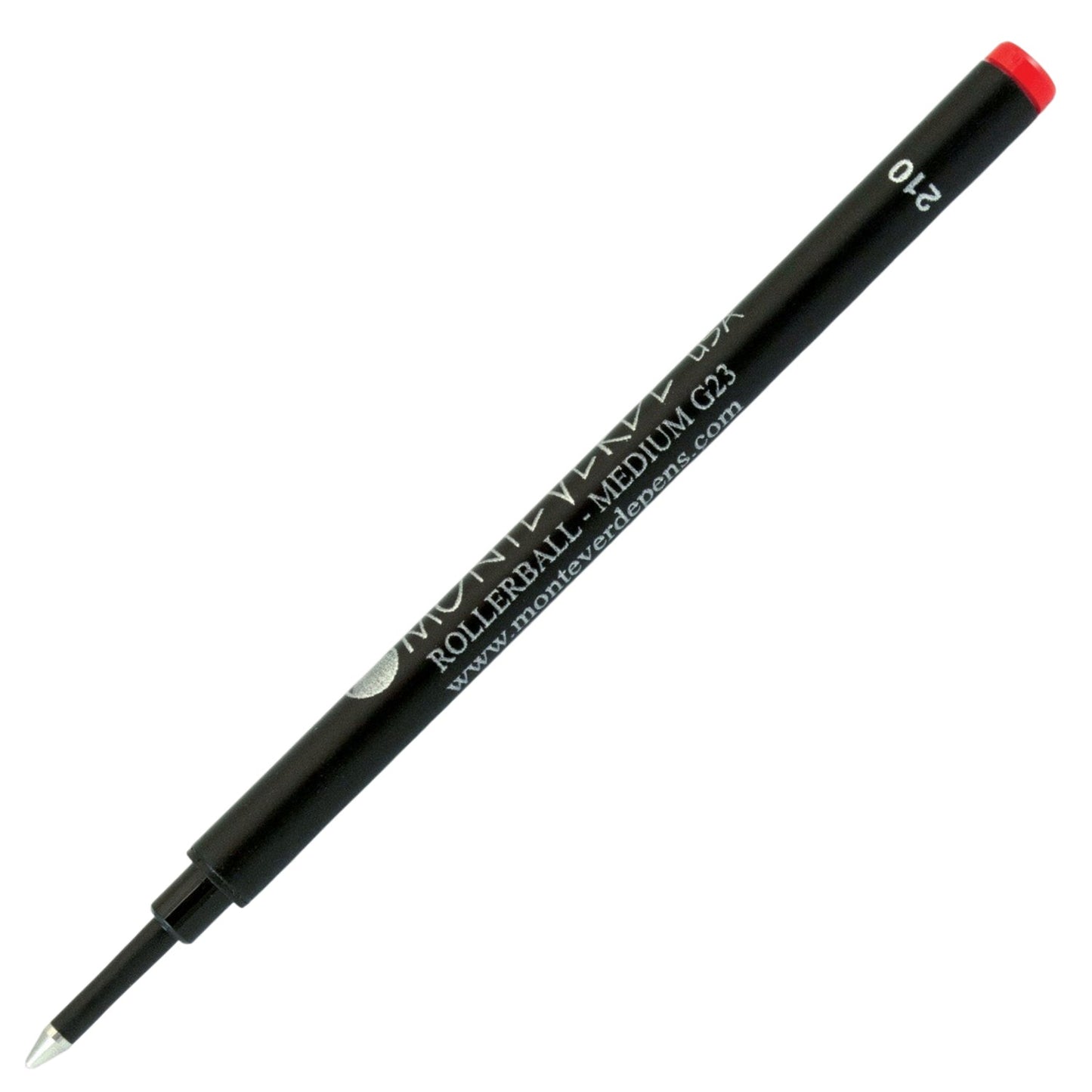 Monteverde Ceramic Roller Ball Pen Refill (Red - Pack of 2)